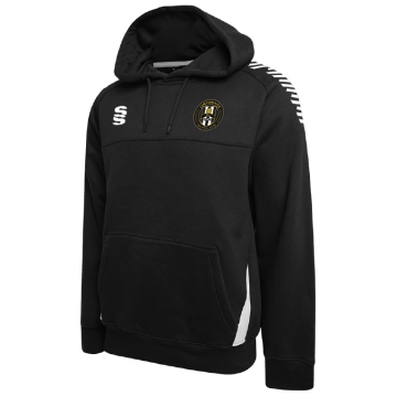 Linthwaite FC - Fuse Hoody - Black / White - Unisex Fit