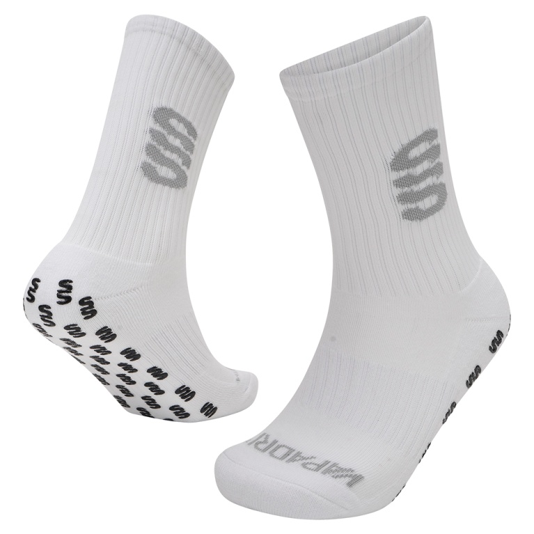 Linthwaite FC - Quarter Gripper Sock - White